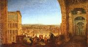 Joseph Mallord William Turner Rome from the Vatican France oil painting artist